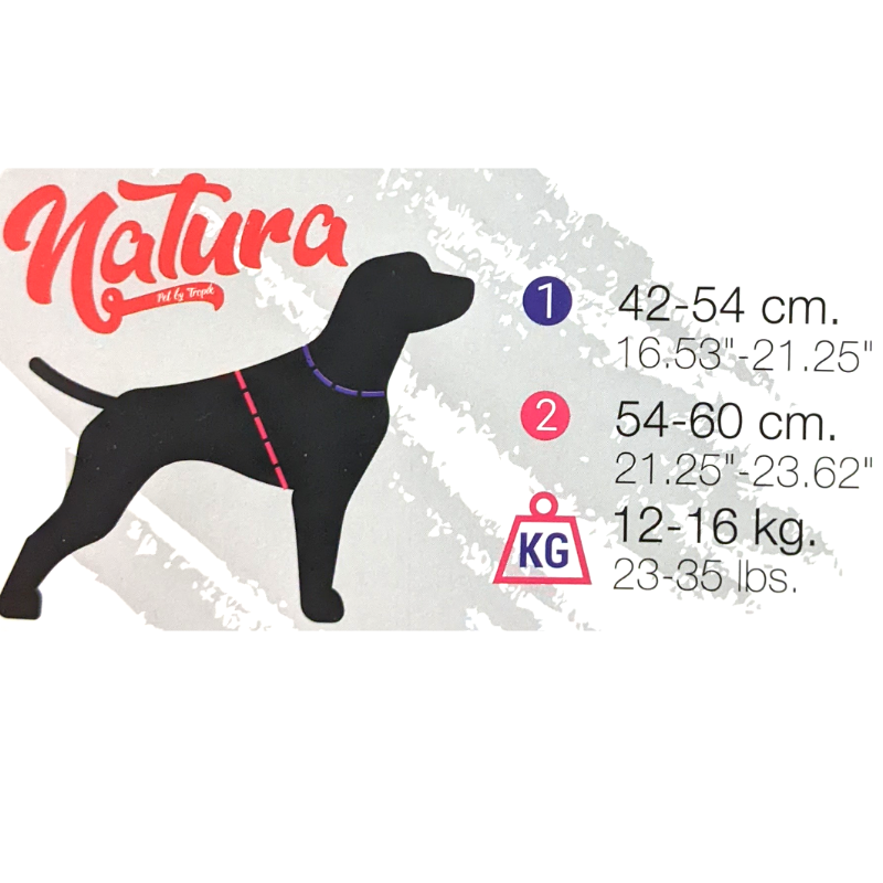 Natura-Luftnetzgeschirr / Blau