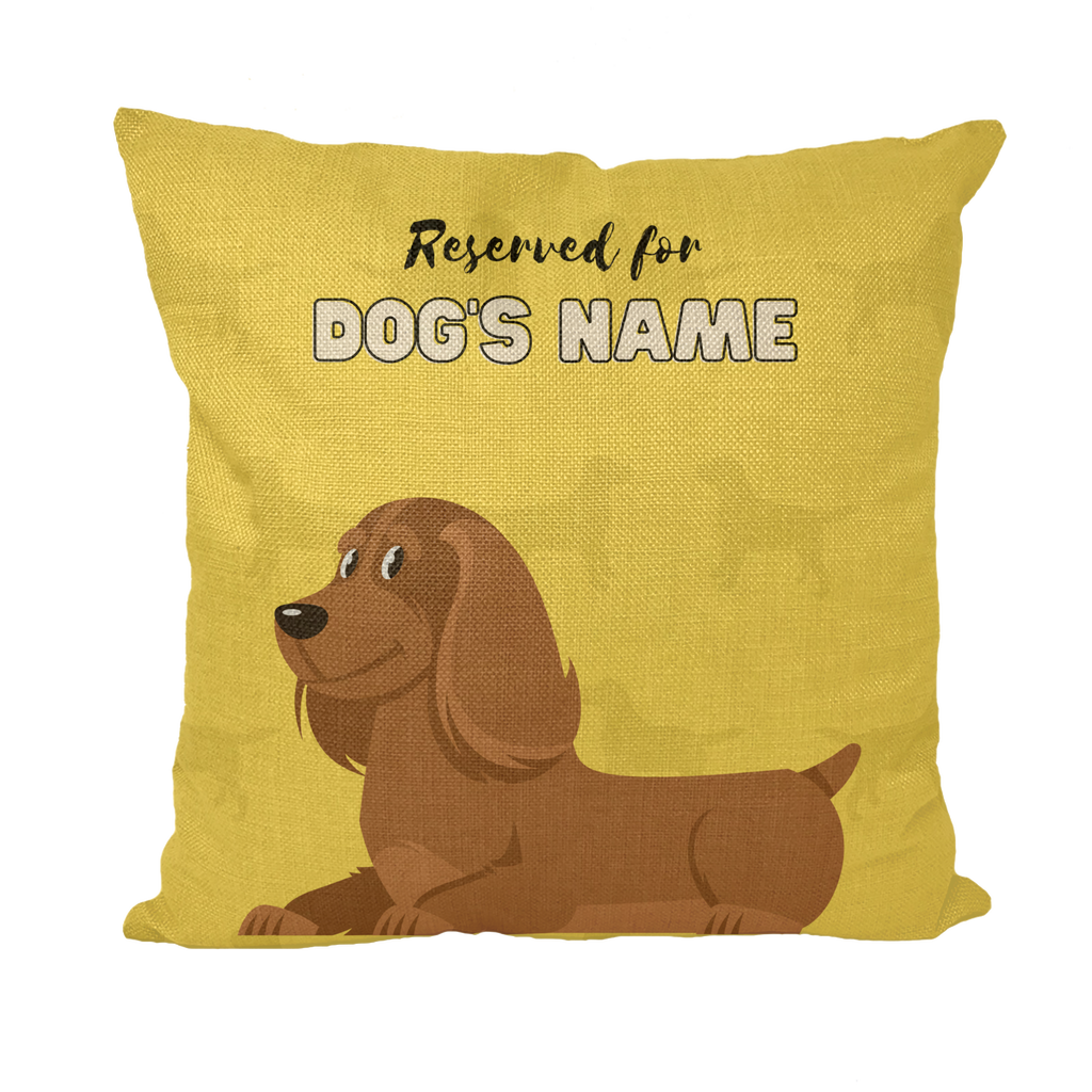 Personalised Cocker Spaniel Cushion Gift