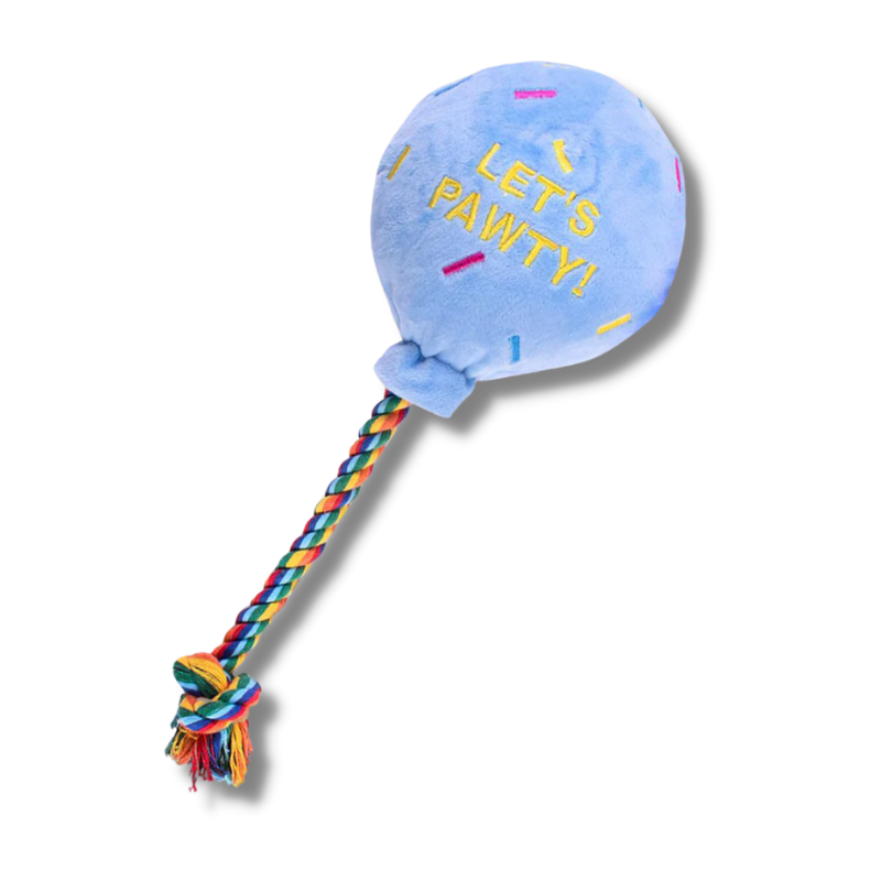 Smart Choice – Geburtstagsballon-Plüsch-Hundespielzeug