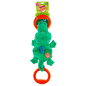 GiGwi - Iron Grip Crocodile Plush Tug Toy with TPR Handle