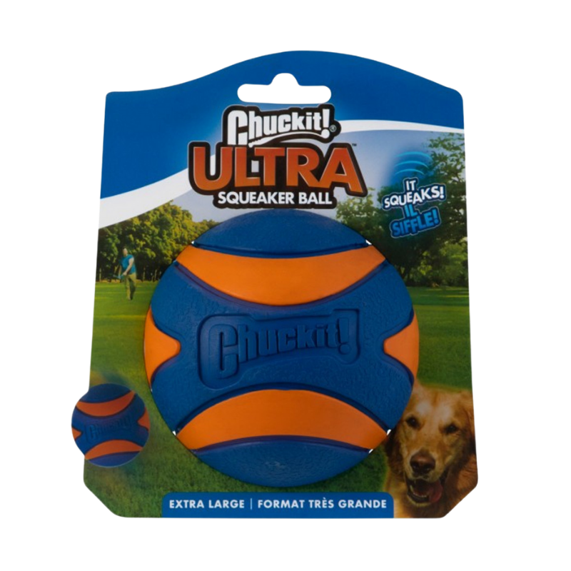 ChuckIt! - Ultra-Quietschball – 1 Packung 