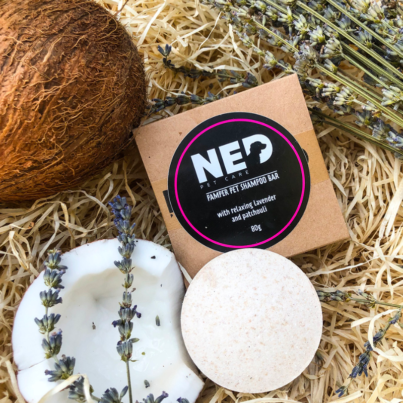 Ned Pamper Pet Shampoo Bar, 80 gr