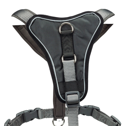 Trixie Premium Y-Harness, Large, 75–95 cm, 25 mm, Graphite