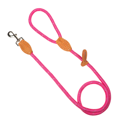 Doodlebone Rope Lead Fuchsia, Size 9mm