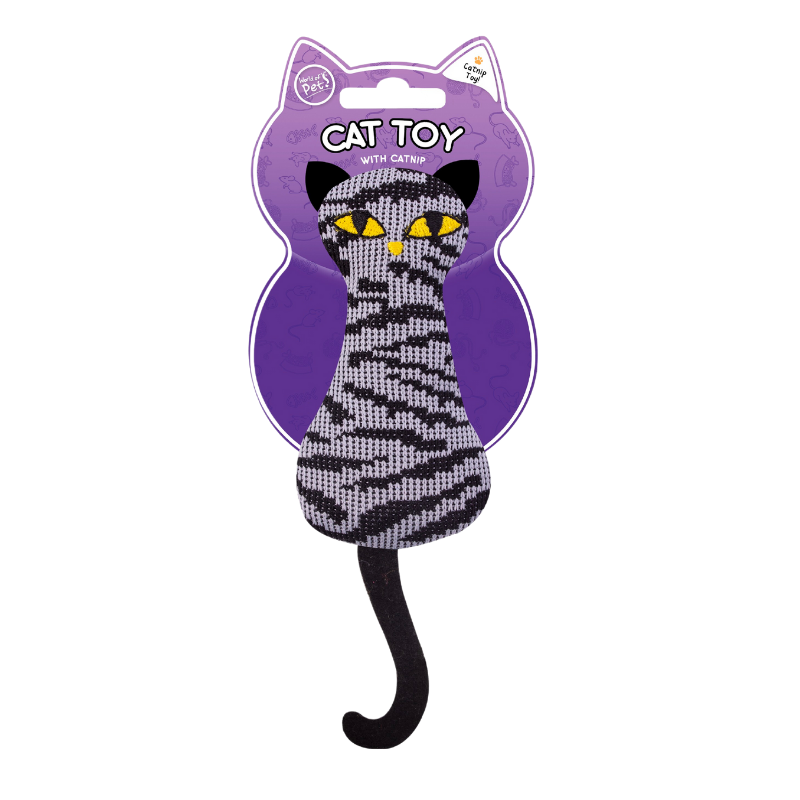 Smart Choice - Cat Shaped Cat Toy with Catnip