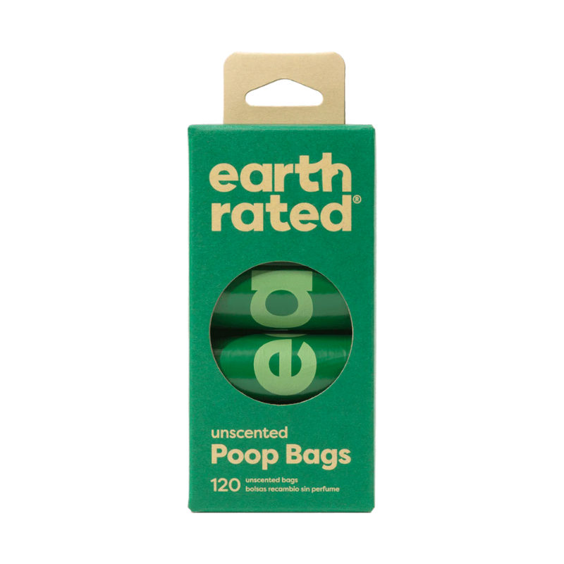 Earth Rated - Poop Bags - 8x15 (120 Bags)