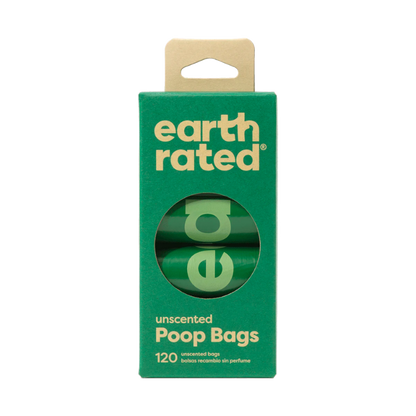 Earth Rated - Poop Bags - 8x15 (120 Bags)