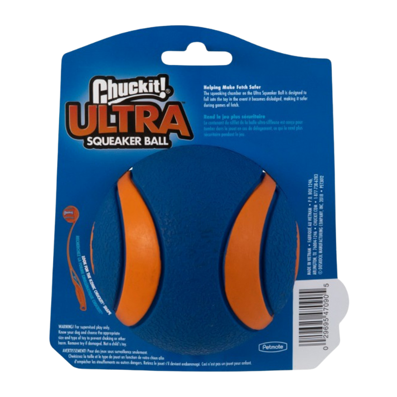 ChuckIt! - Ultra-Quietschball – 1 Packung 