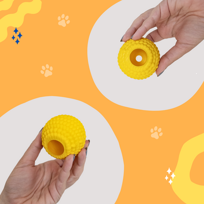 WufWuf Power Chewer Ball: Extreme Tough Chew Toy