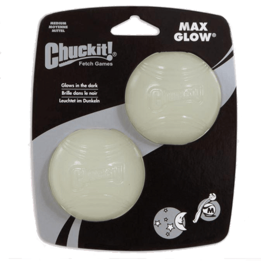 ChuckIt! - Max Glow Ball / Medium (2 Pack) - Wufwuf Shop