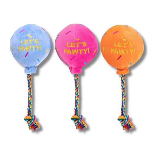 Smart Choice - Birthday Balloon Plush Dog Toy