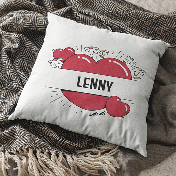 Personalised Valentine Cushion Gift