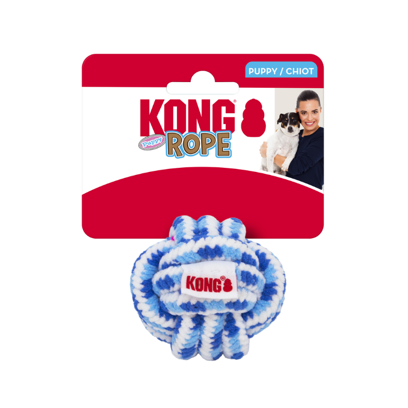 KONG - Rope Ball Puppy Assorted
