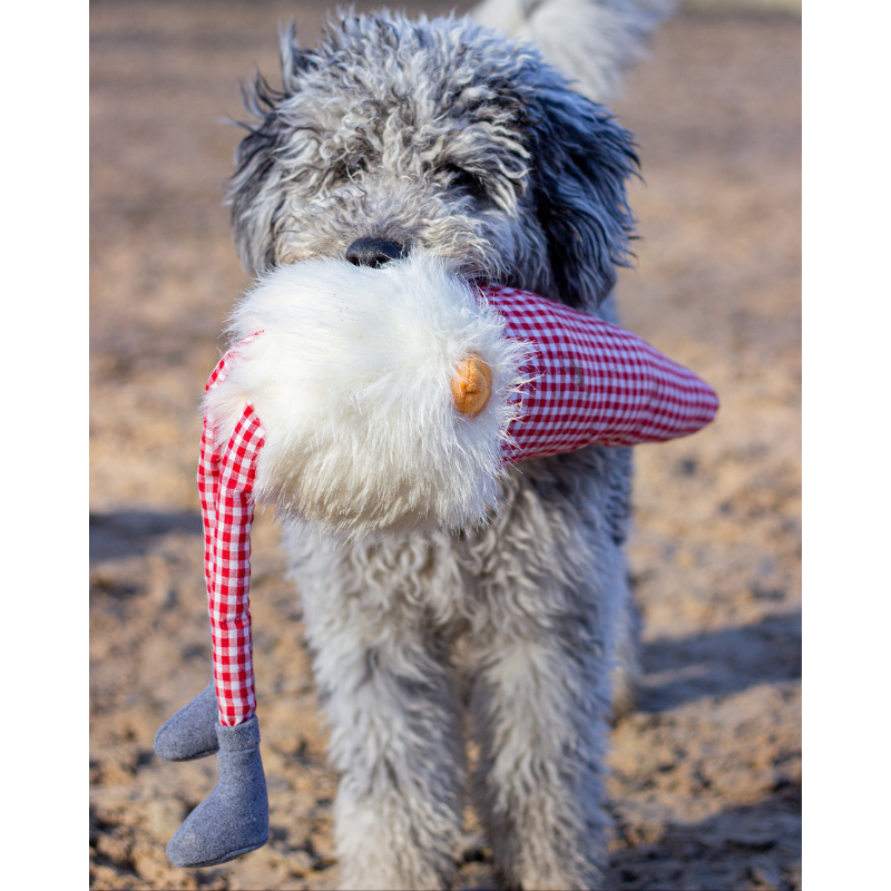 Rosewood Christmas Stevie Santa Plush Squeaky Dog Toy 61 cm