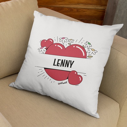 Personalised Valentine Cushion Gift