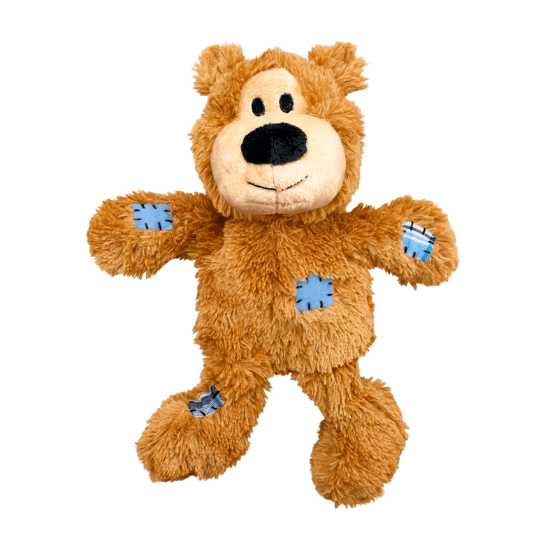Kong wild knots brown bear dog toy