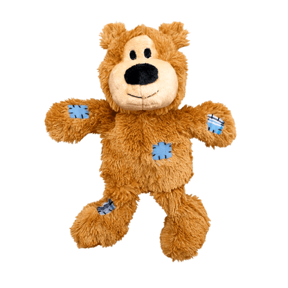 Kong wild knots brown bear dog toy