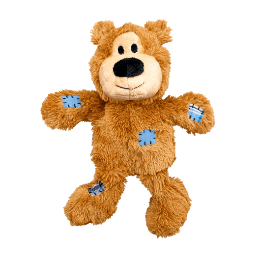 Kong wild knots brown bear dog toy