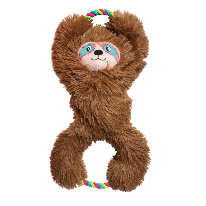 Kong Tuggz™ Sloth Extra Large, Soft Plush and Tug Toy