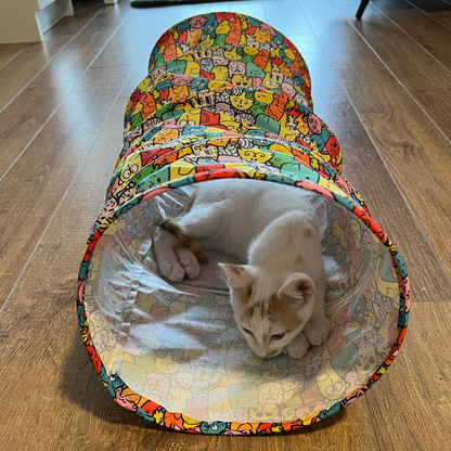 MyMeow – Katzentunnel aus Stoff