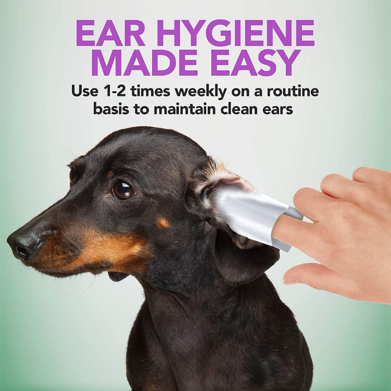 Vet's Best – Reinigen Sie die Ohr-Fingerpolster