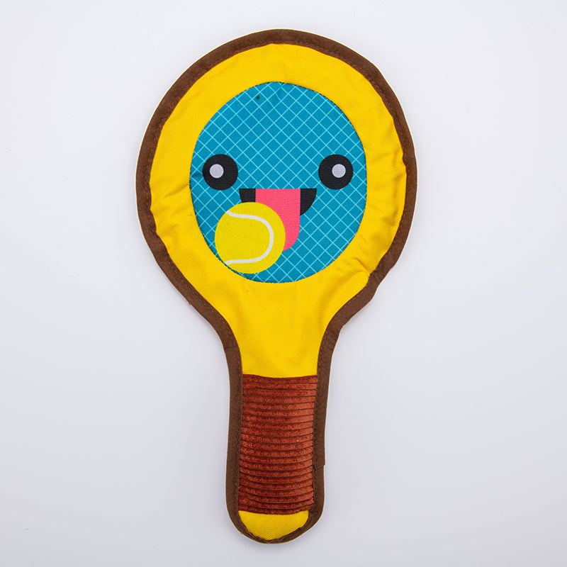 WufWuf - Racket Tough Plush and Rope Toy