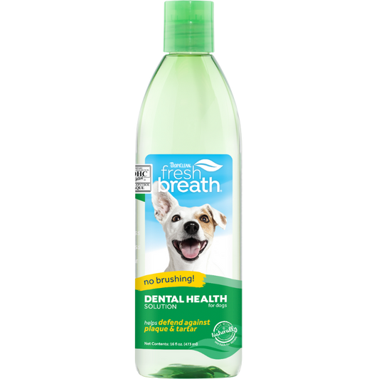 TropiClean - Dental Health Solution For Dogs - Dog Water Additive