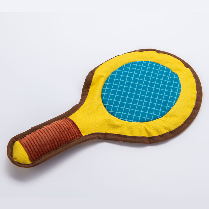 WufWuf - Racket Tough Plush and Rope Toy