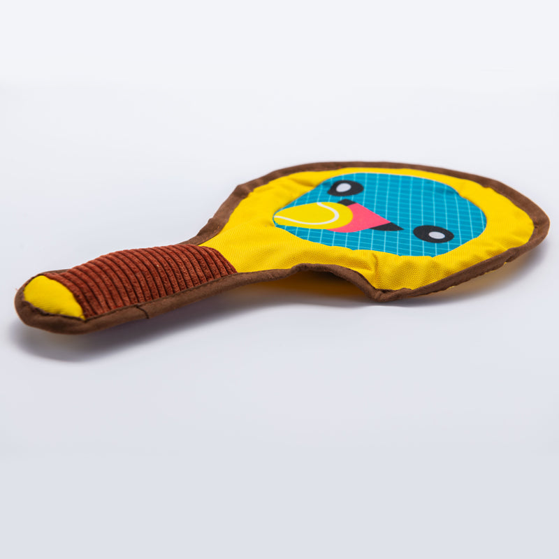 WufWuf - Racket Tough Plush and Rope Toy