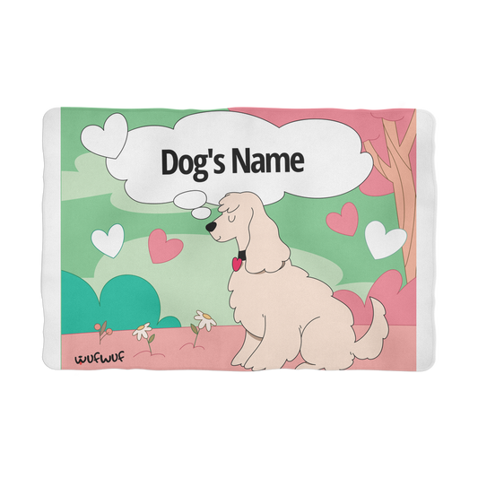 Valentines - Personalised Dog Blanket 2