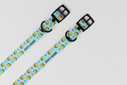 Personalised Bee Pattern Collar Gift