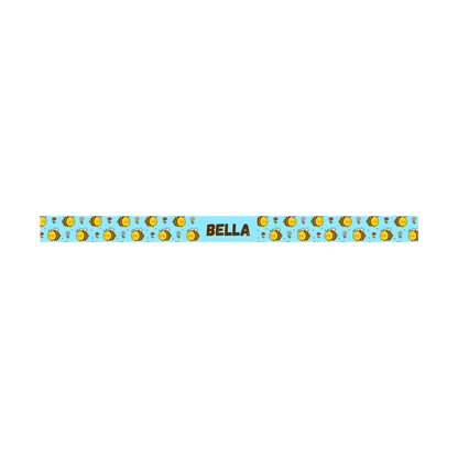 Personalised Bee Pattern Collar Gift