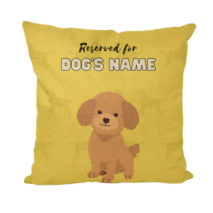 Personalised Cockapoo Cushion Gift