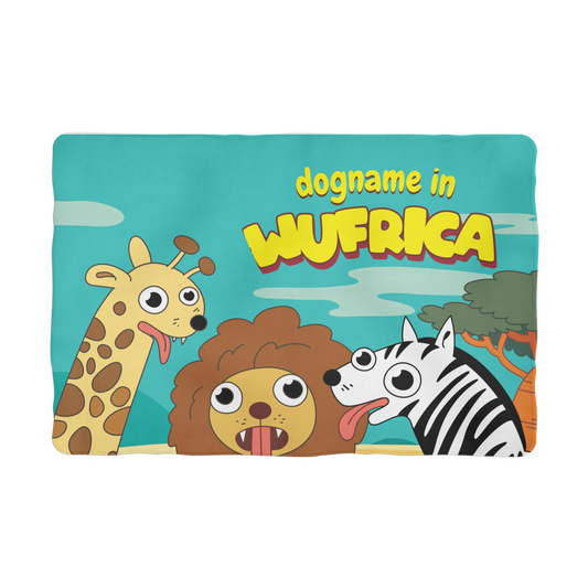 WUFRICA personalisierte Hundedecke