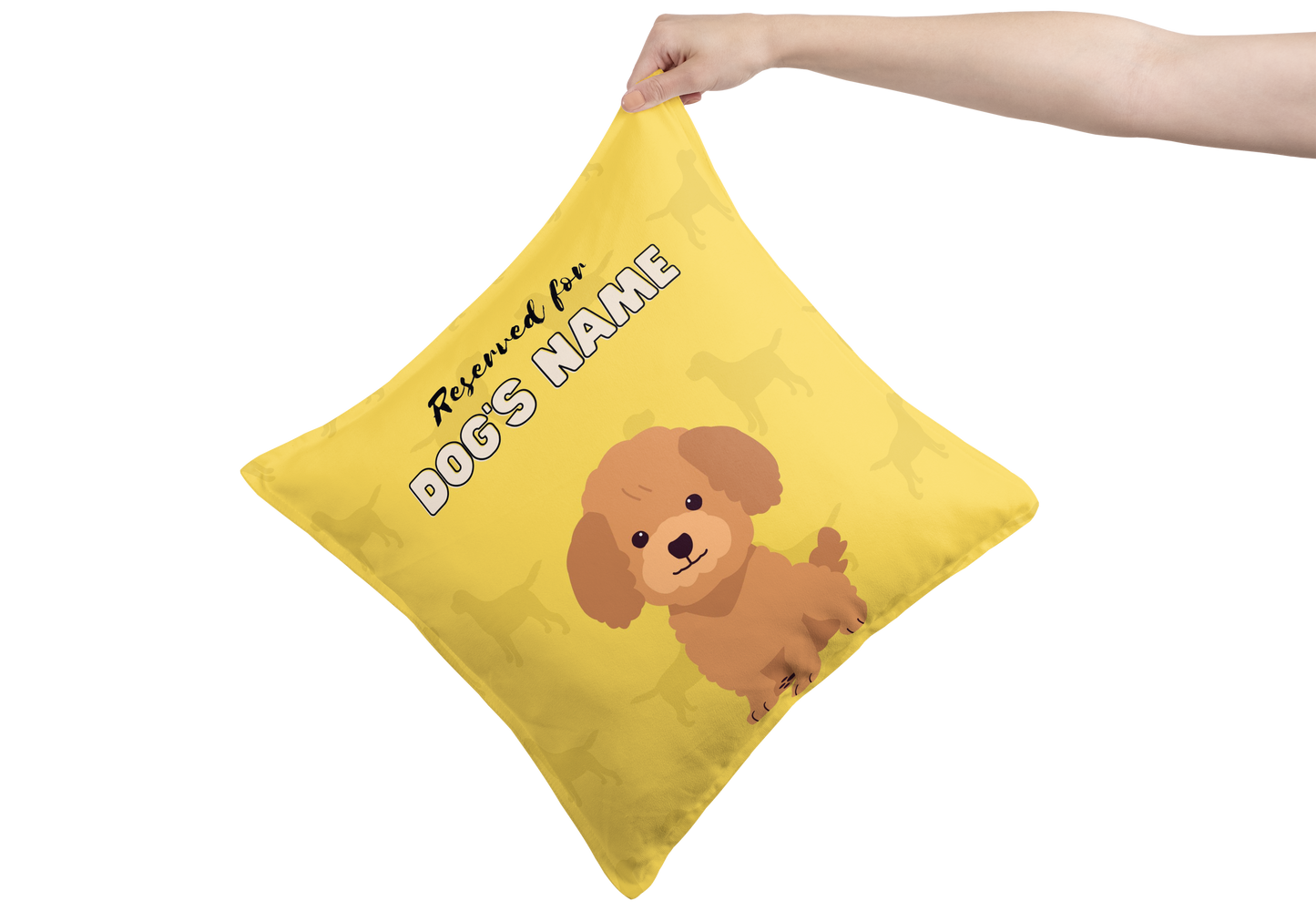 Personalisiertes Cockapoo Kissen Geschenk