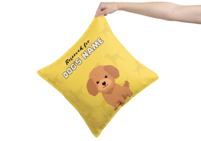 Personalisiertes Cockapoo Kissen Geschenk