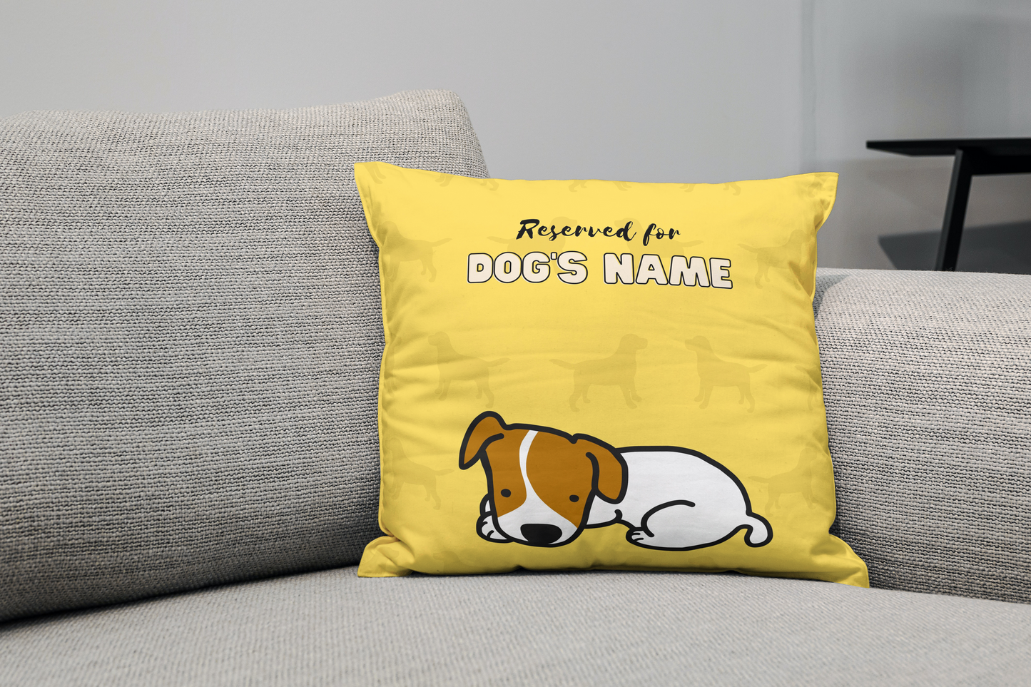 Personalised Jack Russell Cushion Gift